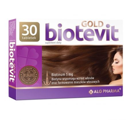 Biotín 5000 mcg s vitamínmi a minerálmi 30 tabliet