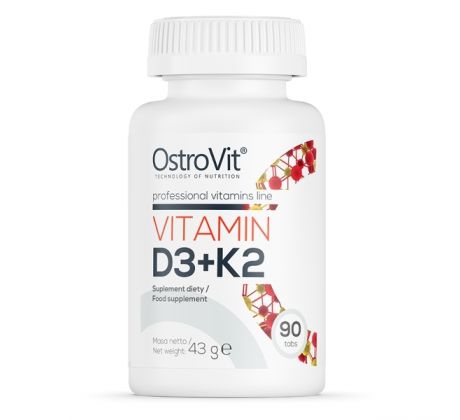 Vitamín D3 2000 IU + K2 (MK-7) 100 µg 90 tabliet