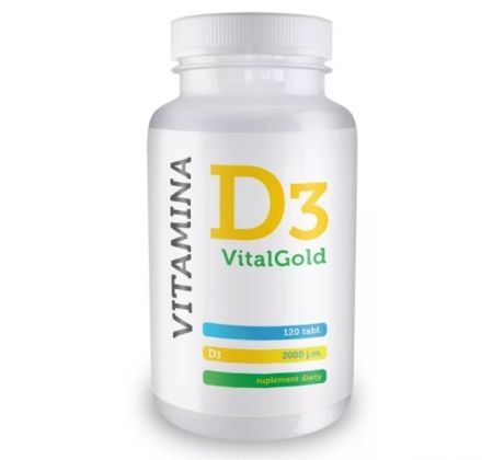 Vitamín D3 2000 IU 120 tabliet