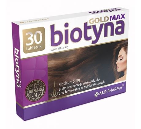 Biotín 5000 mcg s vitamínmi a minerálmi 30 tabliet