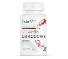 Vitamín D3 4000 IU + K2 (MK-7) 100 µg 100 tabliet