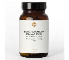Bio Ashwagandha KSM-66® Royal 500 mg 100 kapsúl