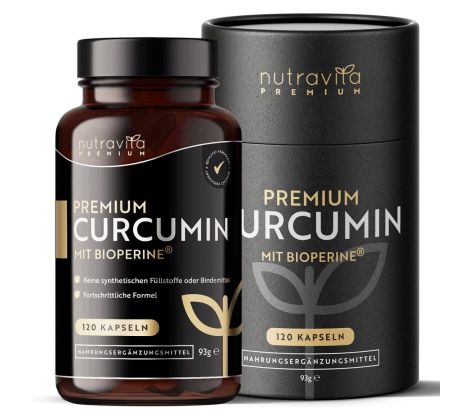 Curcumin 500 mg s piperínom 120 kapsúl