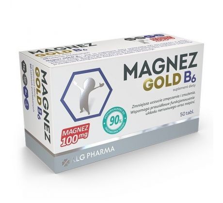 Magnézium GOLD s vitamínom B6 50 tabliet