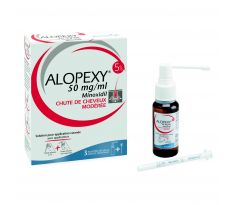 ALOPEXY 5% minoxidil pre mužov 3x60 ml (trojmesačná kúra)