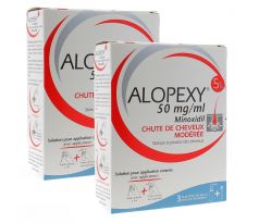 ALOPEXY 5% minoxidil pre mužov 6x60 ml (šesťmesačná kúra)