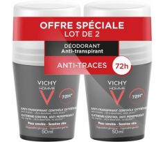 Vichy Homme 72H roll-on antitranspirant 2 x 50 ml
