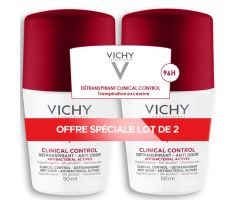 Vichy Clinical Control 96H roll-on detranspirant 2 x 50 ml