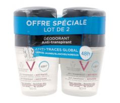Vichy Homme 48H roll-on antiperspirant 2 x 50 ml