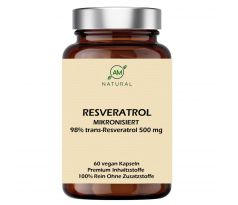 Mikronizovaný RESVERATROL 500 mg 60 kapsúl