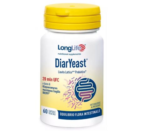 DiarYeast®​ Kluyveromyces marxianus fragilis B0399® 20 miliónov CFU 60 kapsúl
