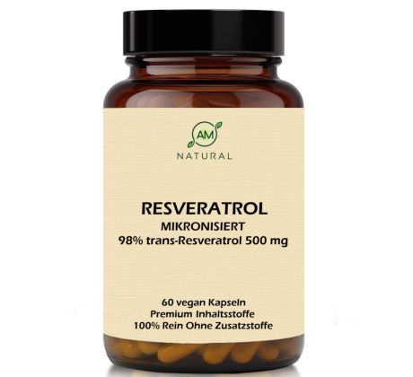 Mikronizovaný RESVERATROL 500 mg 60 kapsúl