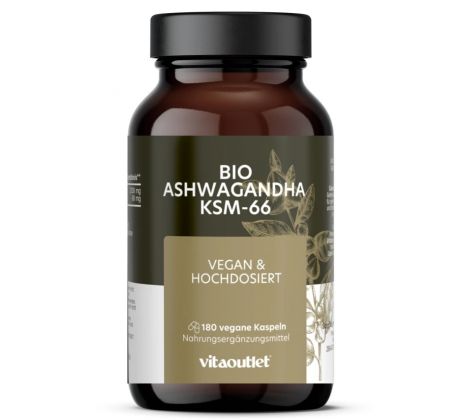 Bio Ashwagandha KSM-66® 600 mg 180 kapsúl