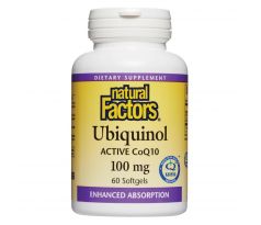Ubiquinol 100 mg 60 kapsúl