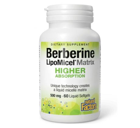 Berberín LipoMicel® Matrix 500 mg 60 kapsúl