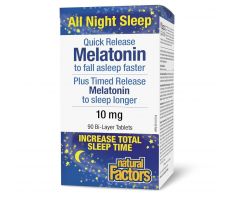 Melatonin 10 mg 90 dvojvrstvových tabliet MAX SILA