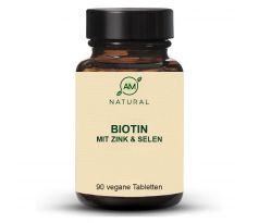 Biotin 10,000 mcg so zinkom a selénom 90 tabliet