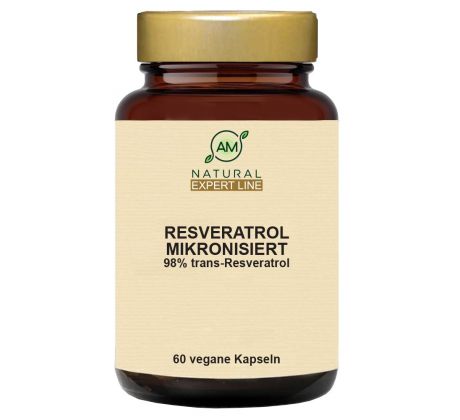 Mikronizovaný Resveratrol 500 mg s piperínom 60 kapsúl