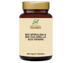 Bio Spirulina & Chlorella HAINAN 500 mg 180 tabliet