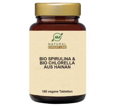 Bio Spirulina & Chlorella HAINAN 500 mg 180 tabliet