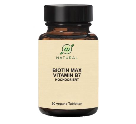 Biotin 12 000 µg 90 tabliet MAX SILA