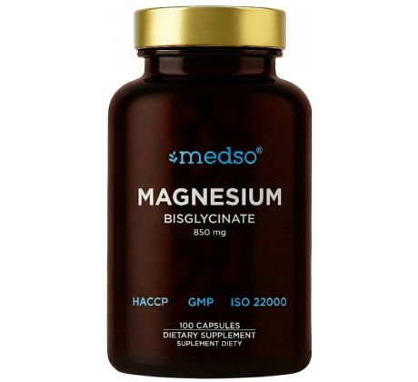 Magnézium bisglycinát 100 kapsúl EXTRA SILA