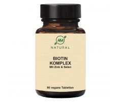 Biotin KOMPLEX 10 000 mcg so zinkom a selénom 90 tabliet